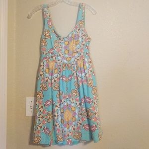 Bright linen Judith March Dress